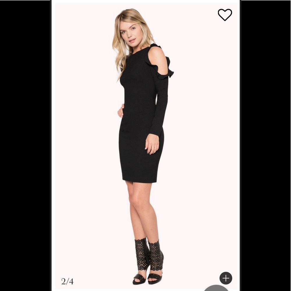 “HOST PICK” Black Halo Black Sheath Dress - Picture 2 of 6